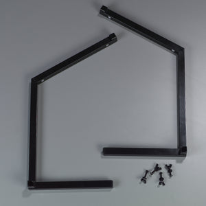 Protector antiestornudos ajustable doble Five Star 73-1/4" negro