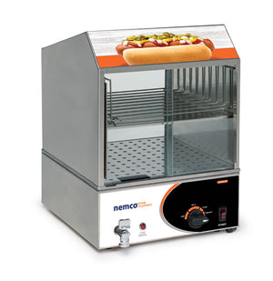 Vaporizador para hot dogs indicador de bajo nivel de agua