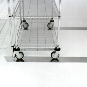 Metro Top-Track Overhead Track Shelving Floor Pad Protectors 6 x 0.125 pulg