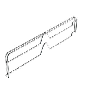 Metro DCR17C Retainer para Metro Slanted repisa Racks y Suture Carts 0.5 x 17 x 4 pulg
