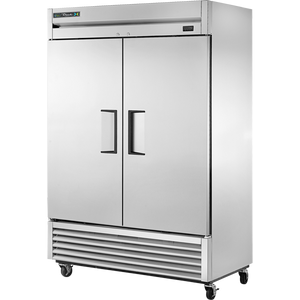 Equipo vertical de temperatura flexible de 54-1/8", 2 puertas, puertas sólidas