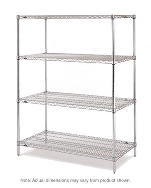 Anaquel Metro Super Erecta de 4 repisas acabado Brite