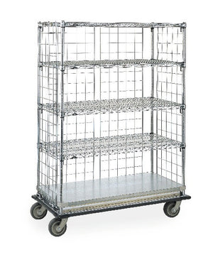Metro LXH56C Super Adjustable Super Erecta Linen Exchange/Transport carro 24 x 60 x 70.6875 pulg