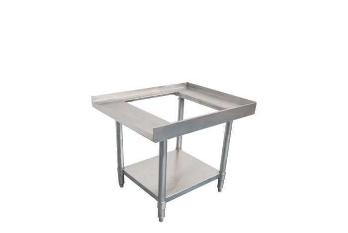 BASE DE PERFIL TUBULAR EN A.I. 24" RESTAURANT LINE. AB-24