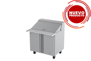 MESA REFRIGERADA DE PREPARACION MEGA TOP 15 INSERT. GN-1/6 DE 4" DE PROFUND. NUEVO LANZAMIENTO. APTM-36-15 HC
