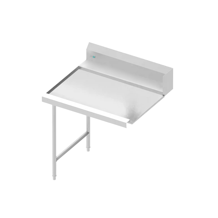 MESA DE SALIDA PARA LAVAVAJILLAS DE CAPOTA IZQUIERDA. ADCT 36L