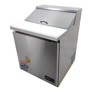 MESA REFRIGERADA DE PREPARACION ENSALADAS 6 INSERT. GN 1/6 DE 4" DE PROFUND. + 2 INSERT. GN 1/9 DE 4" DE PROFUND. APTS-27-8 HC