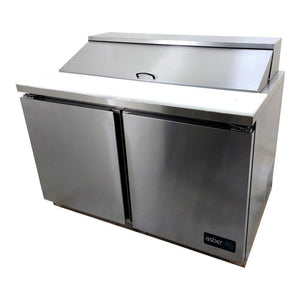 MESA REFRIGERADA DE PREPARACION ENSALADAS 12 INSERT. GN-1/6 DE 4" DE PROFUND. APTS-48-12 HC