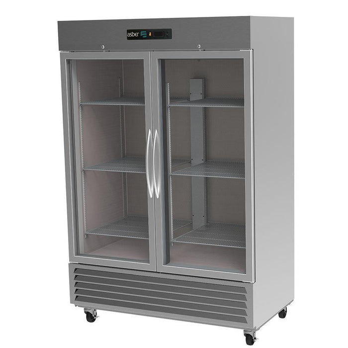 REFRIGERADOR 2 CUERPOS PROFESSIONAL LINE 2 PUERTAS DE CRISTAL. ARR 49 G H HC