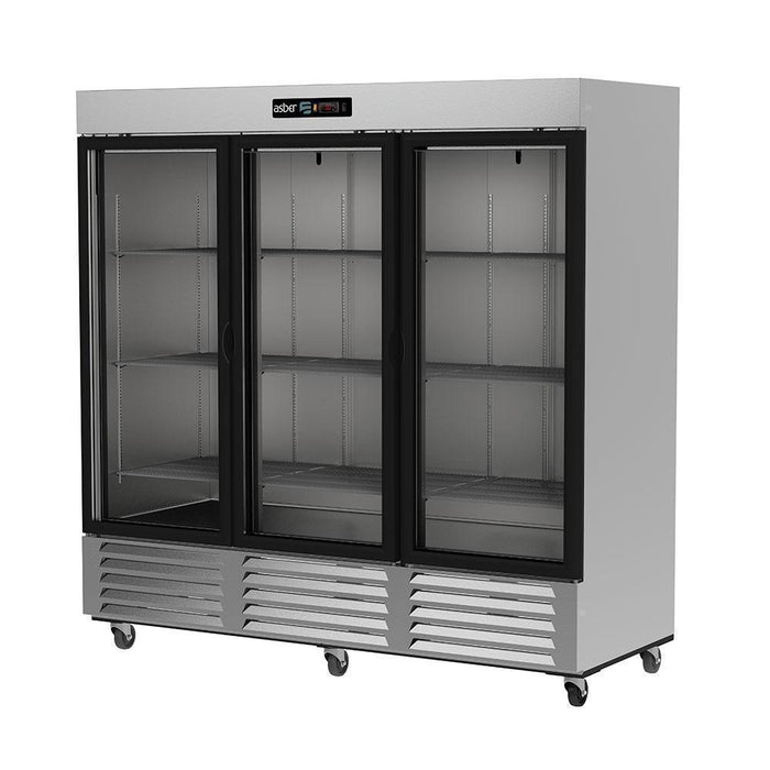 REFRIGERADOR 3 CUERPOS PROFESSIONAL LINE 3 PUERTAS DE CRISTAL. ARR 72 G H HC