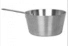 CAZO CONICO ALUMINIO S/TAPA 3LT