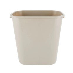 Cesto de basura mediano 26.6 lt beige