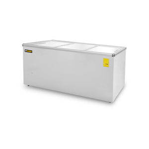 Congelador Tapa de Cristal Plano