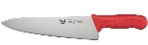 CUCHILLO CHEF 25 CM COLORES ROJO