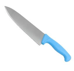 CUCHILLO CHEF 25 CM COLOR AZUL CIELO