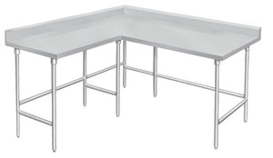 Exhibidor de botellas bajo barra de acero inoxidable 24 x 26 x 33 pulg