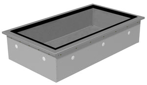 Unidad fría para insertos 47 x 26-3/4 x 12-15/16 pulg drop-in acero inoxidable 304 calibre 18