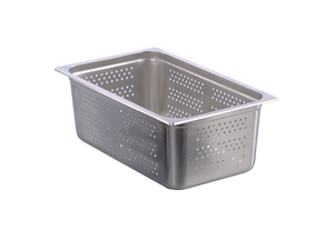 Inserto de Acero Inoxidable Perforado Entero 8"
