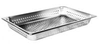 INSERTO ENTERO PERFORADO DE ACERO INOX 6CM/2.5"