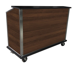 Acabado laminado Columbian Walnut para barra