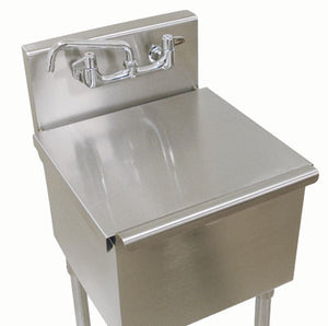 Cubierta para tarja de acero inoxidable 21 pulg