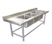 MESA CON TARJA TRIPLE