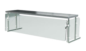 Protector de alimentos Sleek Shield de acero inoxidable 62-7/16 x 19-3/4 x 18-3/4 pulg
