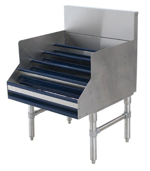 Exhibidor de botellas Prestige de 5 niveles 24 x 25 x 36 pulg