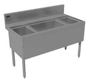 Tina de hielo Prestige sin placa fría 54 x 25 x 11 pulg