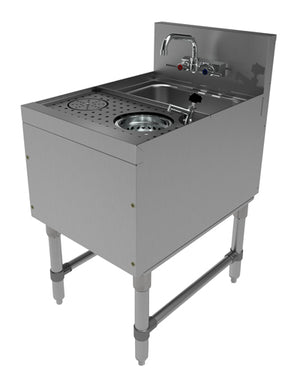 Estación de coctelería bajo barra Prestige 18 x 25 x 36 pulg