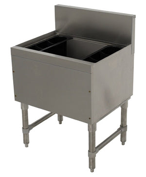 Tina de hielo Prestige sin placa fría 42 x 20 x 11 pulg