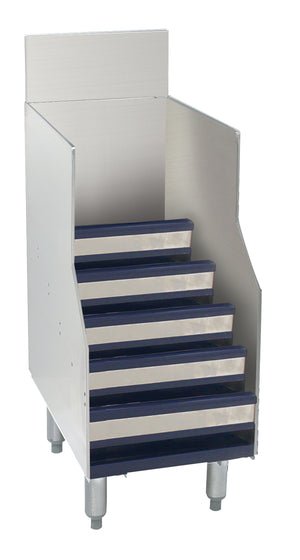Exhibidor de botellas Prestige de 5 niveles 12 x 25 x 35-15/16 pulg