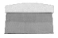 RASPADOR DE 15X4CMX 7.62CM/6"X1.6"/3" RECTANGULAR