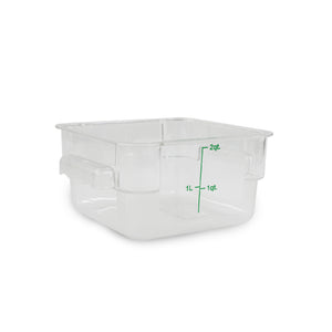 Recipiente Cuadrado de Policarbonato 2 qt
