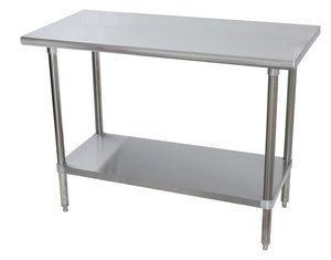 Mesa de trabajo Special Value acero inoxidable 430 60 x 30 pulg