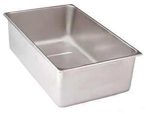 Charola antiderrame de aluminio 12 x 20 x 6-1/4 pulg