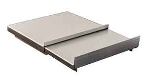 Tapa deslizable para tina de hielo bajo barra 10-3/4 x 16-1/4 pulg acero inoxidable