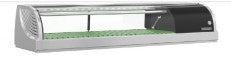 VITRINA REFRIGERADA DE SUSHI COMPRESOR LATERAL IZQUIERDO