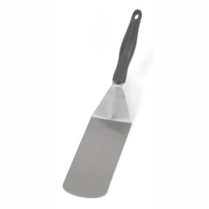Uso rudo acero inoxidable hamburger turner con flexible blade y nylon Ergo Grip™ mango en negro