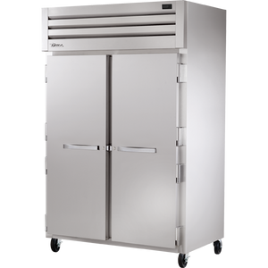 Congelador vertical de 52-5/8", 2 puertas, puertas sólidas, batientes, 6 repisas