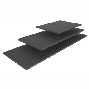 Repisas y travesaños para exhibidor Cubic - 31.5 x 13.78 x 0.59"