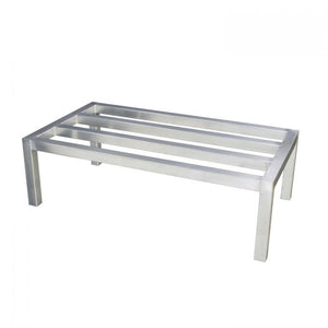 Anaquel dunnage de aluminio 20" x 36" x 12" capacidad 1500 lb