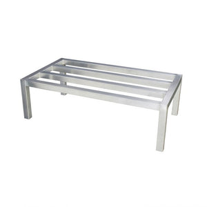 Anaquel dunnage de aluminio 20" x 48" x 8" capacidad 1500 lb