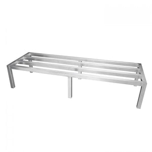 Anaquel dunnage de aluminio 20" x 60" x 12" capacidad 2100 lb