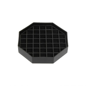 4 1/2" Drip Tray, Plstic, Black Color In 4 Pc Pack