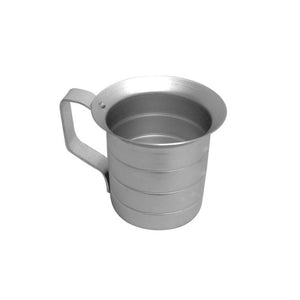 Jarra medidora de aluminio para líquidos 1/2 qt