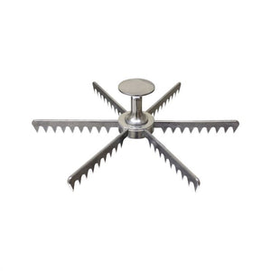 Marcador divisor para pay de aluminio 6 cortes