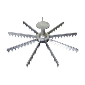Marcador divisor para pay de aluminio 9 cortes