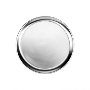Charola para pizza de aluminio wide rim 9"