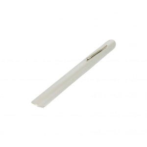 Recogemigas de mesa de aluminio, plateado